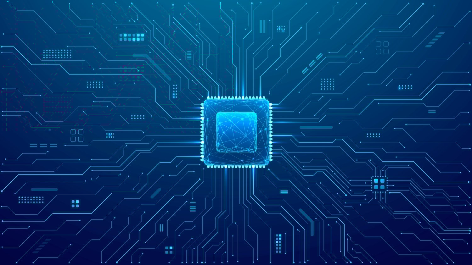 Abstract SIM card showing global connectivity