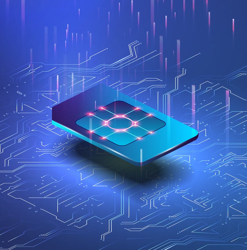 SIM card_illustrated SIM card_illustrated